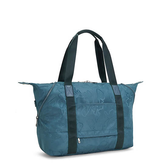 Kipling Art Medium Mode Tote Tassen Donkerblauw Grijs | BE 1765QM